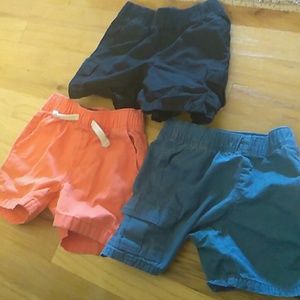 3 pairs of boys shorts